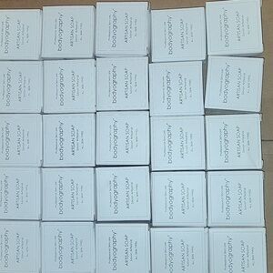 Copy Lot  25 BODYOGRAPHY artisan Soap all skin types each 1.1 fl oz paraben free